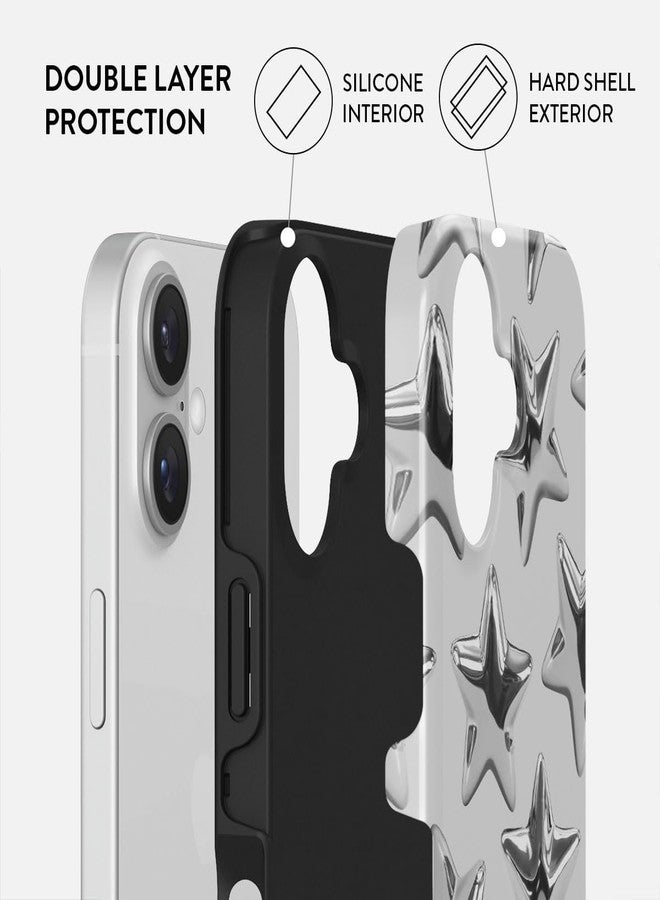 بورجا جراب هاتف BURGA لهاتف iPhone 16 - غطاء هاتف لطيف وعصري وجميل ومنقوش، مع حماية صلبة - يناسب جراب Apple iPhone 16 للنساء والرجال - Image 2