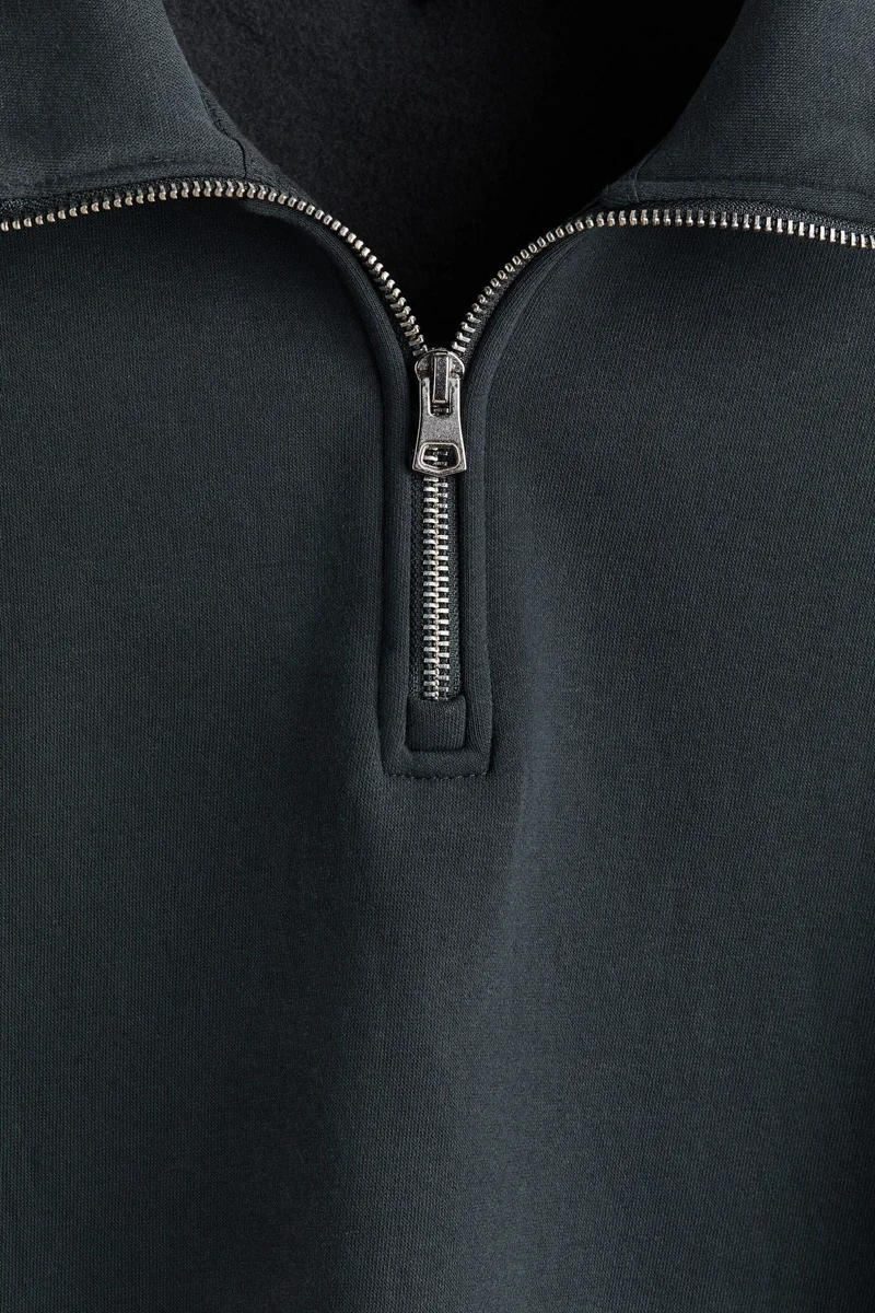 H&M  Loose Fit Zip-top sweatshirt for Men | Best Price UAE