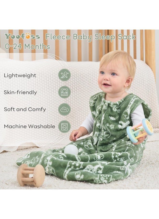 Yoofoss Fleece Baby Sleep Sack 12-18 Months, 2 Pack 1.5 Tog Baby Wearable Blanket with 2-Way Zipper, Toddler Sleeping Sack, Soft Warm Lightweight(Large) - pzsku/Z322107069C3FE90B9C5FZ/45/_/1737031284/eadd1c40-d919-48ad-8a9e-00b819dfa869