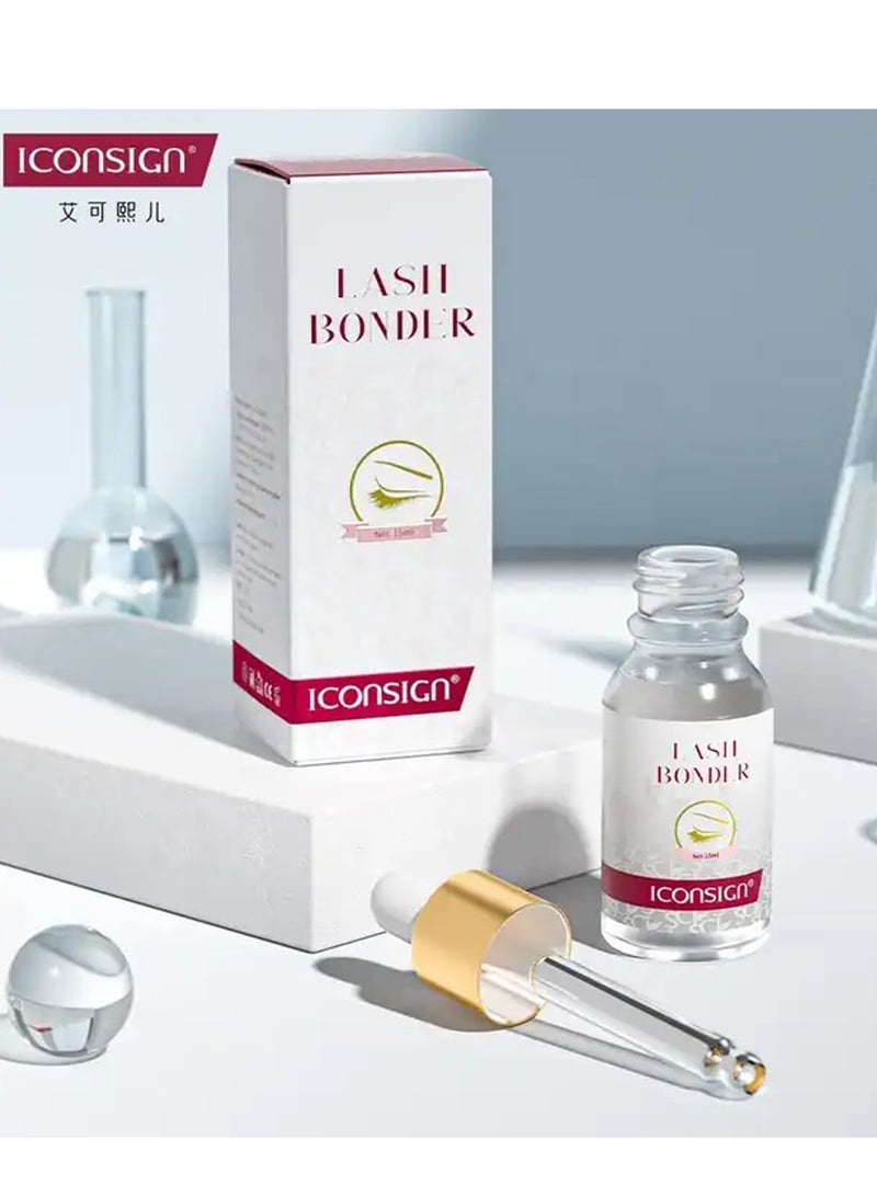 إيكونساين وصلات رموش فاخرة من آيكونساين، صمغ فائق من أجل تطبيق وصلات الرموش الاحترافية - Image 2