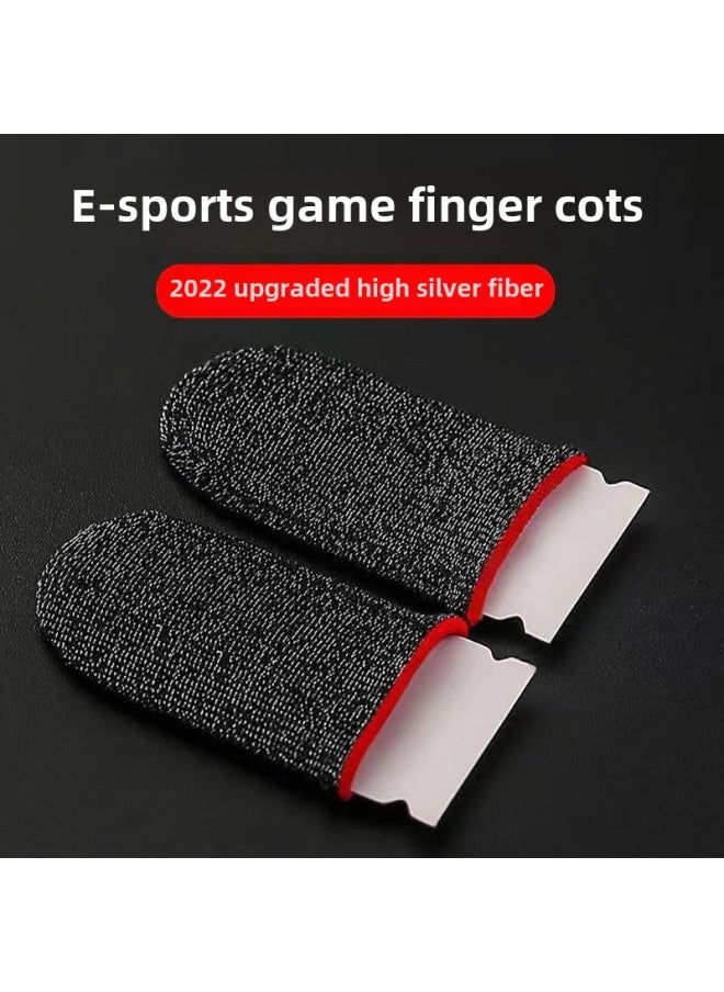 Generic Explosions Hand-swimming Finger Cover Chicken Eating Artifact King E-sports Finger Cover Touch Screen Breathable Sweat-proof Game Finger Cover-Product Color:Xuanwu (magic Finger Sleeve)  - Image 3