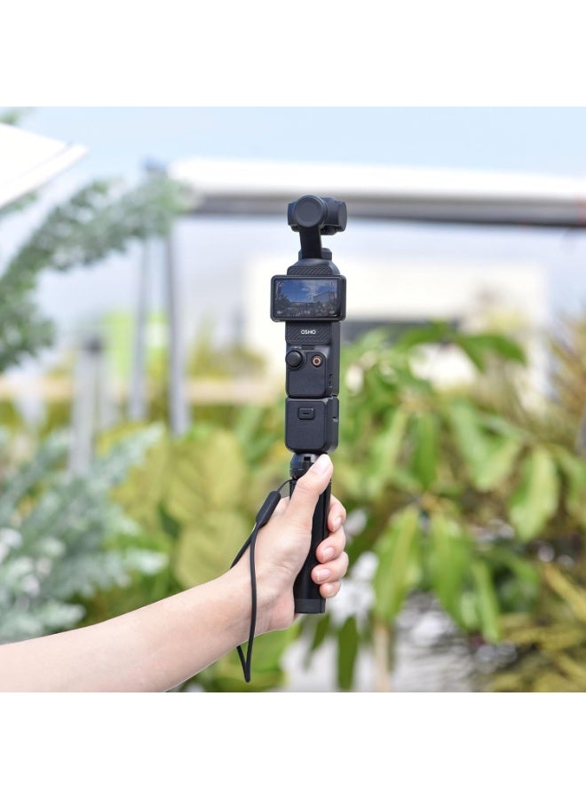 Bukela Mini Vlog Tripod for DJI Pocket 3 OM Osmo Mobile 7P 6, for GoPro 13 Max Hero, for Insta360 X5 X3 X4, for DJI Action 5 Pro Smooth Hohem Feiyu DSLR Camera Desktop Tabletop Stand Grip Accessories - Image 4