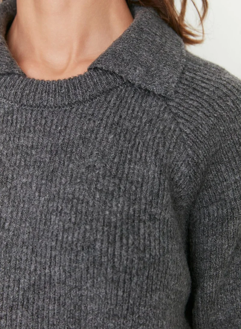 trendyol Oversized Knitted Sweater