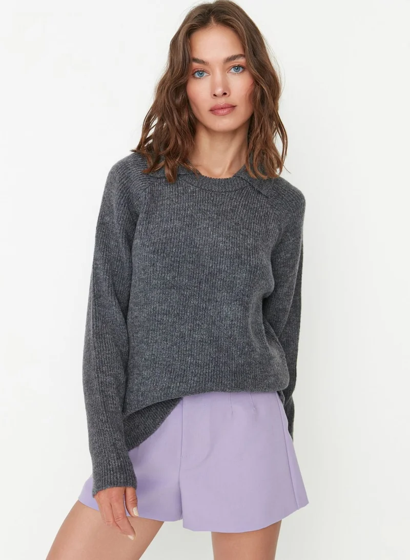 trendyol Oversized Knitted Sweater