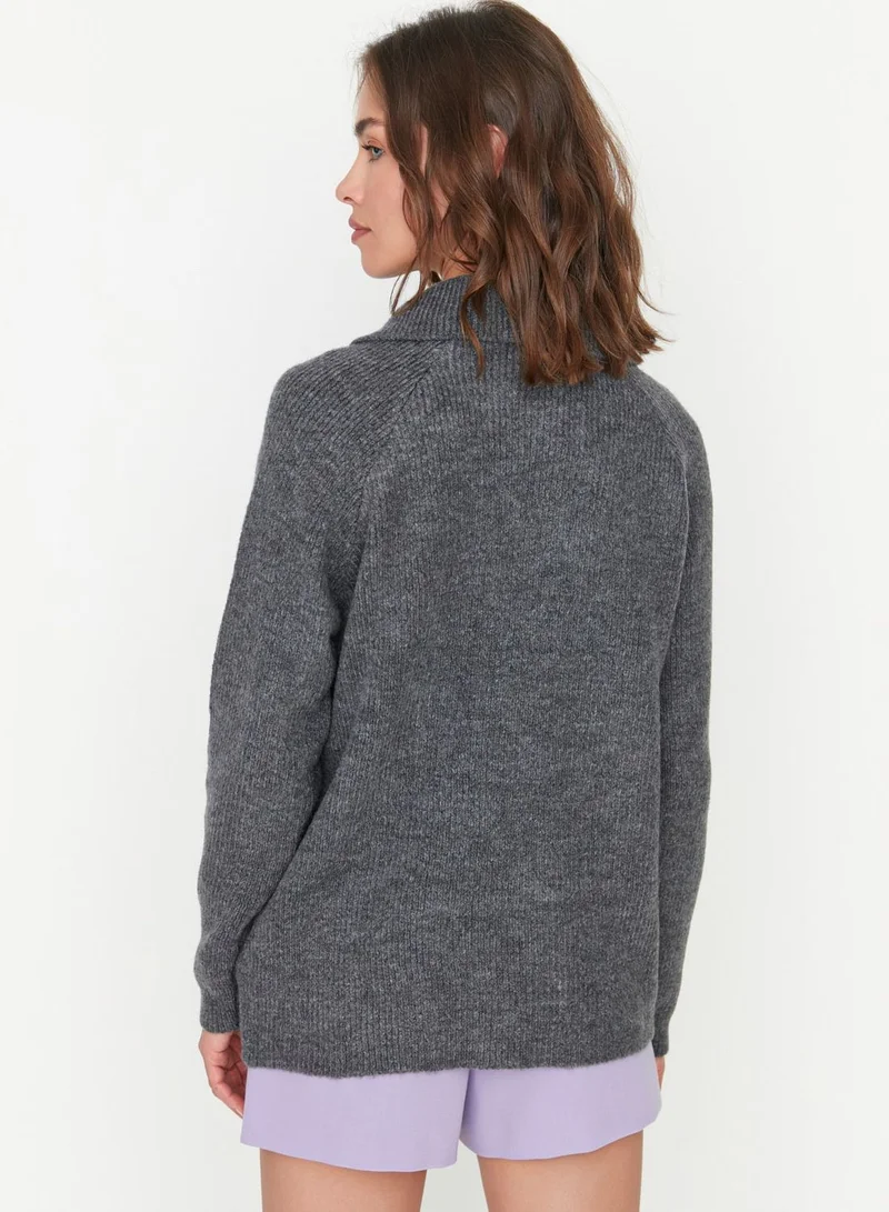 trendyol Oversized Knitted Sweater