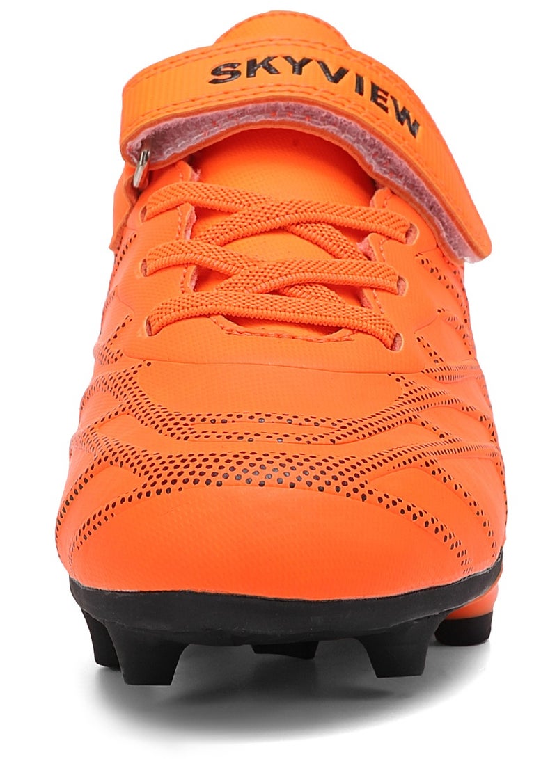 سكاي فيو أحذية كرة قدم SKY VIEW للأطفال للأرضيات الصلبة، أحذية رياضية للأولاد والبنات، أحذية كرة قدم خارجية خفيفة الوزن وجيدة التهوية، أحذية بيسبول FG/AG، أحذية كرة قدم للأطفال - Image 3