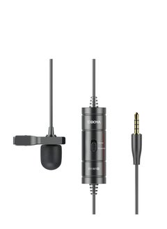 BOYA BY-M1S Upgraded Omnidirectional Condenser Lavalier Microphone