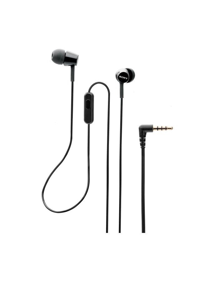 Sony In-ear Wired Earphones With Microphone And Line Control Black - Image 3