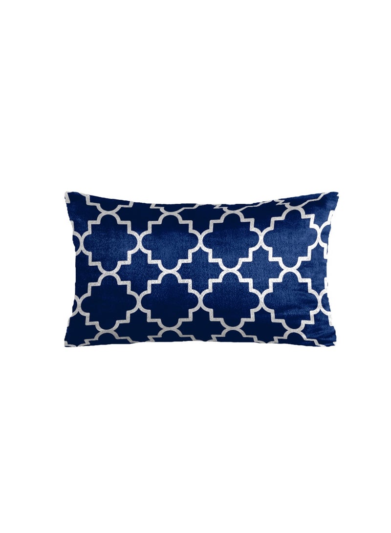 RIZARIES SuperSoft Moroccan Navy Blue Rectangle