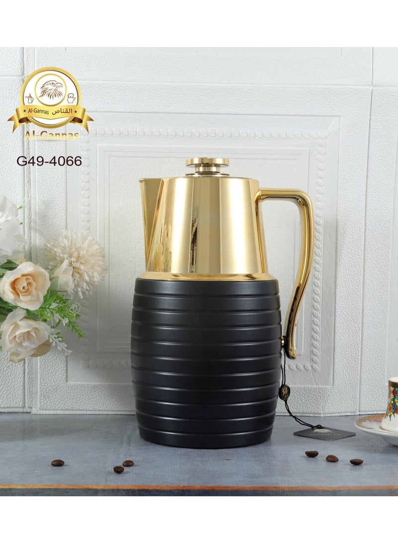 AL-GANNAS AL-GANNAS Premium Thermal Flask – 1L | Exclusive Design for Tea & Coffee - Image 5