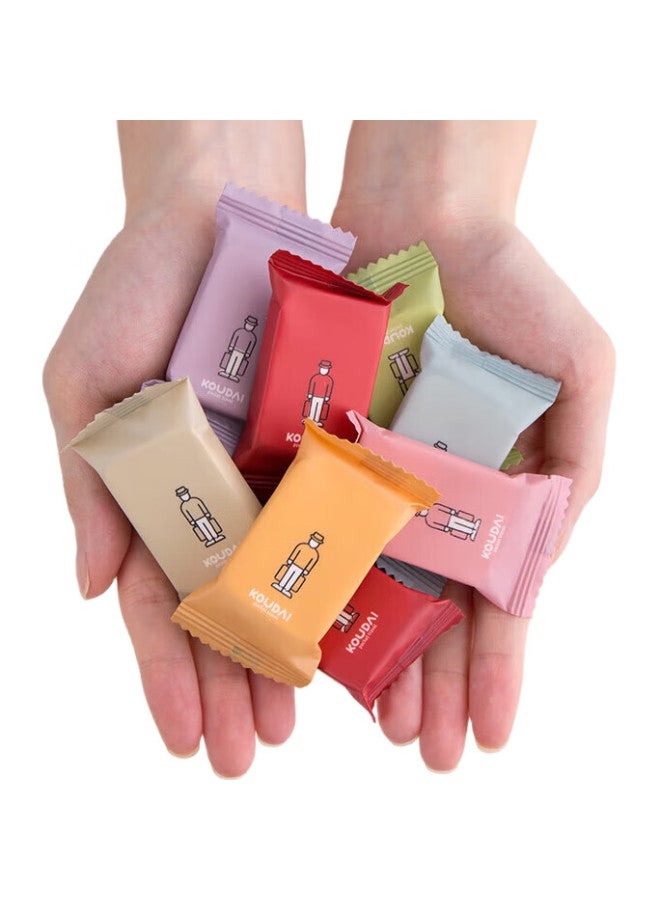 HINCLOUD Portable Travel Face Washing And Makeup Removal Compressed Towels, Extra Large And Thick Disposable Face Towels, 14 Pieces - Image 3