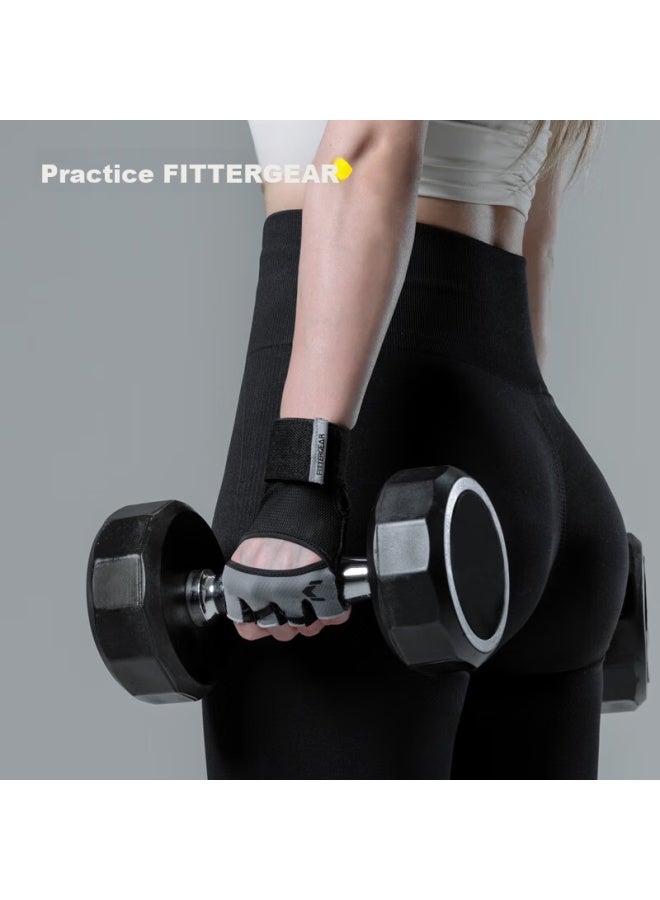 Fittergear Fitness Gloves For Women, Anti-callus, Specialized For Sports, Pull-up Bar, Gym Equipment Training, Non-slip, Pink, Xs Size - Image 2
