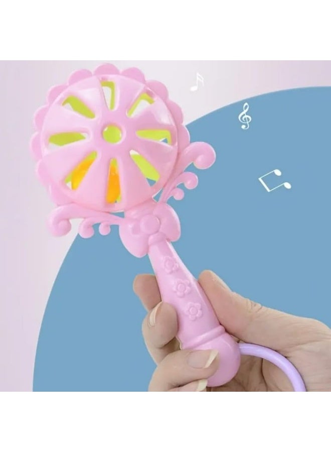 Toddler Rattle Set - 11 Pieces Soft Rubber Sensory Rattles for Infants and Newborns (Multicolor) - Image 5