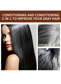 Jaysuing Natural Darking Hair Care Shampoo Soap,Nourishing And Repairing Dark Hair, With The Effect Of Reducing Hair Loss, Removing Dandruff, And Alleviating Cancer Itching, Suitable For All Hair Types  - Image 5