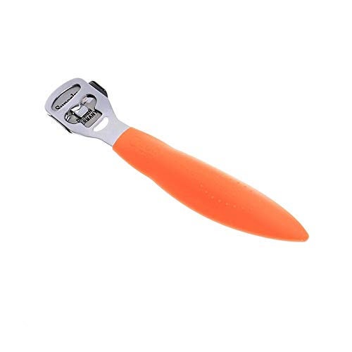 Sweetpea� Stainless Steel Callus Shaver Pedicure Dead Hard Skin Remover Heel Razor Cutter With Skin Rub For Foot Care, Removing Solid, Cracked Skin Cells. (Plastic) - Image 1