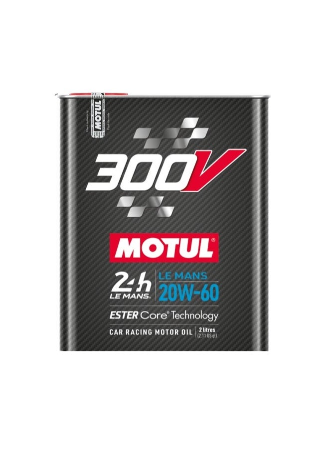موتول 300ڤ لو مانز 20W-60 - زيت محرك سباق السيارات - زيت صناعي 100% (10x2 لتر) - مستورد من أوروبا  - Image 2