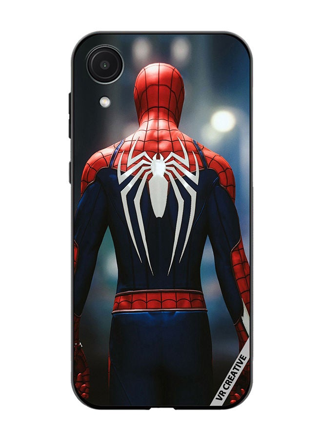 VR CREATIVE Protective Case Cover For Samsung Galaxy A03 Core Spiderman Back Design Multicolour - Image 1