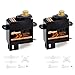DSPOWER 2PCS 2G Micro ServoDigital Servo Mini ServoMetal Gear Coreless Motor for Airplanes FixedWing Helicopter Boat Plane Robot Model Toy Aircraft JST125 - Image 3