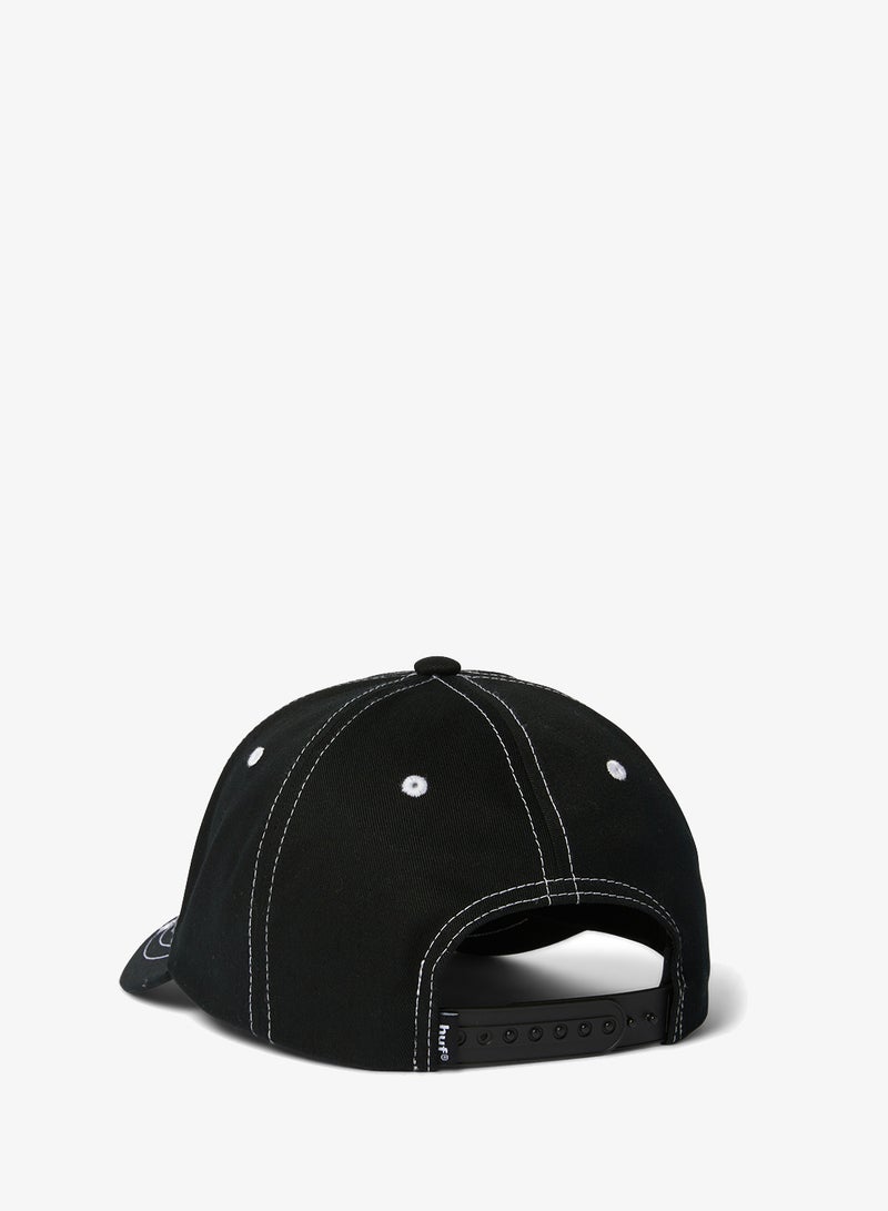 HUF Contrast H Star Curve Peak Cap - Image 2