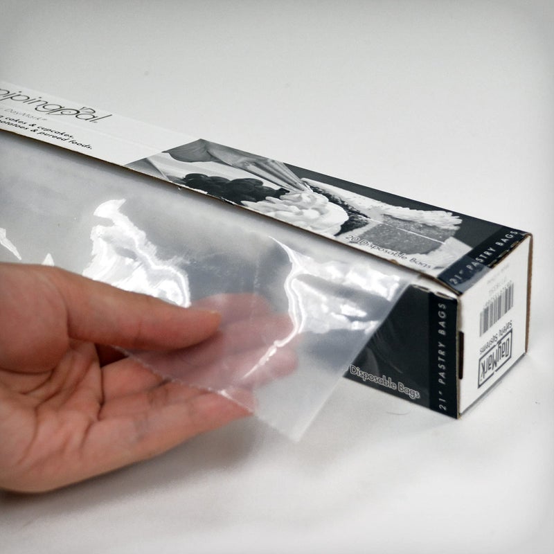 DayMark Safety Systems 18 PipingPal Disposable Pastry Bag with Dispenser 100 Bags IT115436