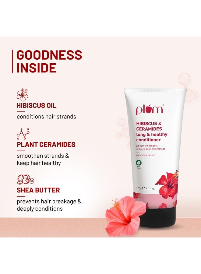 Plum All Hair Hibiscus & Ceramides Conditioner 175gram - Image 4