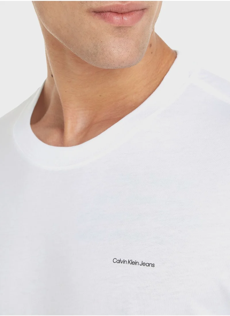 Calvin Klein Jeans 2 Pack Logo T-Shirt