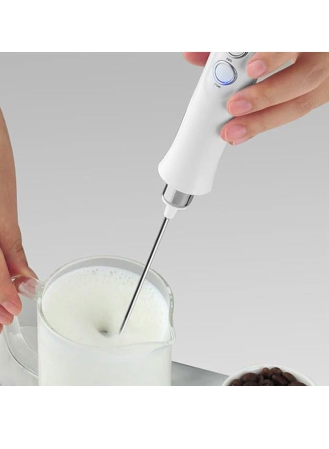 3 In 1 Portable Rechargeable Electric Milk Frother Foam Maker Handheld Foamer High Speeds Drink Mixer Coffee Frothing Wand  - Image 4