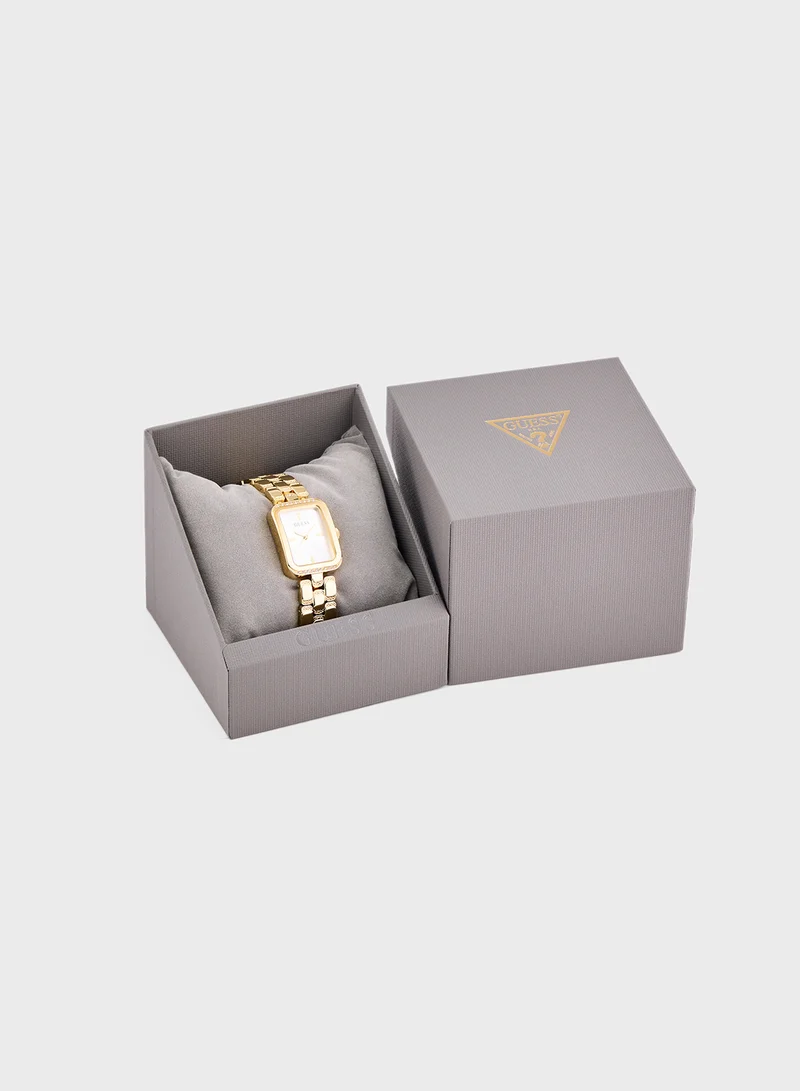 جس Isla Steel Strap Analog Watch