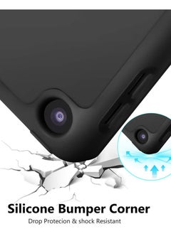 YoYoTech iPad 10.2 Inch Case 9th 8th 7th Generation case 2021 2020 2019  with Pencil Holder Sleep Wake Slim Soft TPU Back Smart Magnetic Stand Protective Cover  - Image 5