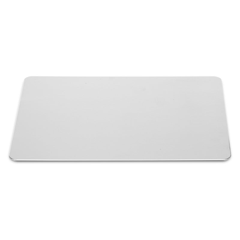 Aluminum Alloy Pad 230x180mm Anodic Oxidation Treatment - Anti-Skid Rubber Base Mat for Office Desktop Use - Image 2