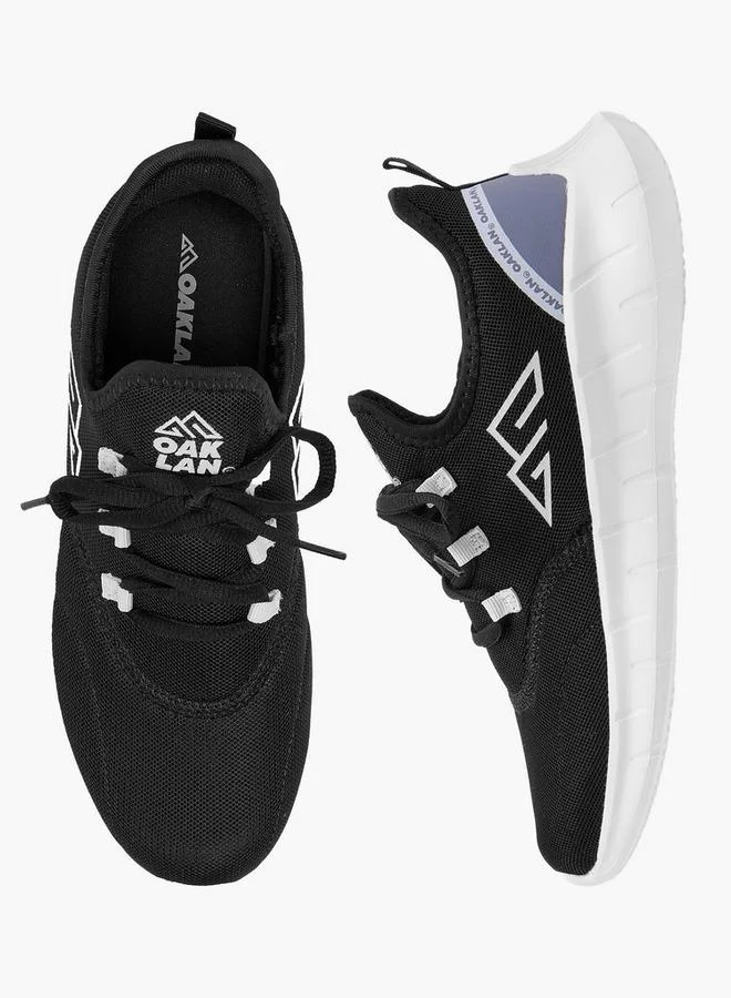 Oaklan by Shoexpress BLACK Women's Mesh Sports Shoes with Lace-Up Closure for Women | Best Price UAE