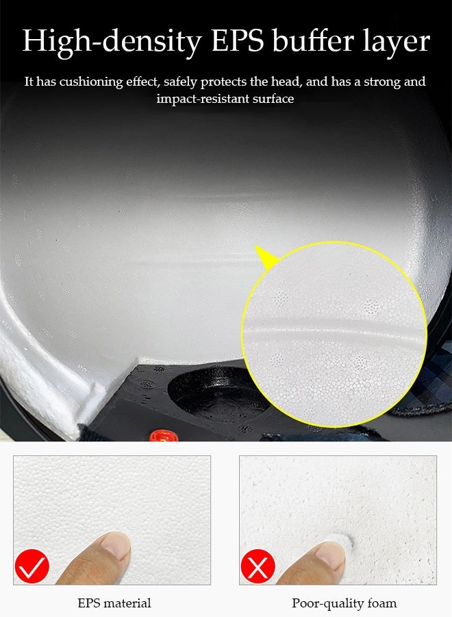 DUNISO خوذة دراجة نارية كاملة الوجه، خوذة دراجة نارية خفيفة الوزن مقاومة للصدمات، خوذة سباق باردة لجميع الفصول، مع عدسات سوداء، بطانة قابلة للتنفس، مناسبة للرجال والنساء (L) - Image 4