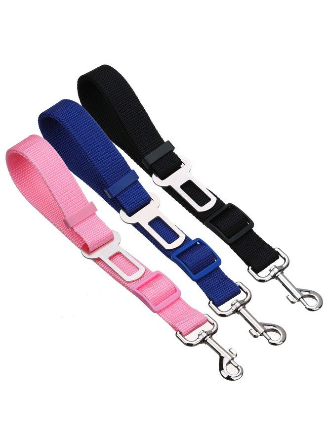 Elisel Elisel 2 Packs Adjustable Length Pet Dog Cat car seat Belt Pet seat Belt Pet Accessories for Dogs Cats and Pets (Black) - Image 5