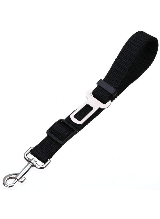 Elisel Elisel 2 Packs Adjustable Length Pet Dog Cat car seat Belt Pet seat Belt Pet Accessories for Dogs Cats and Pets (Black) - Image 4