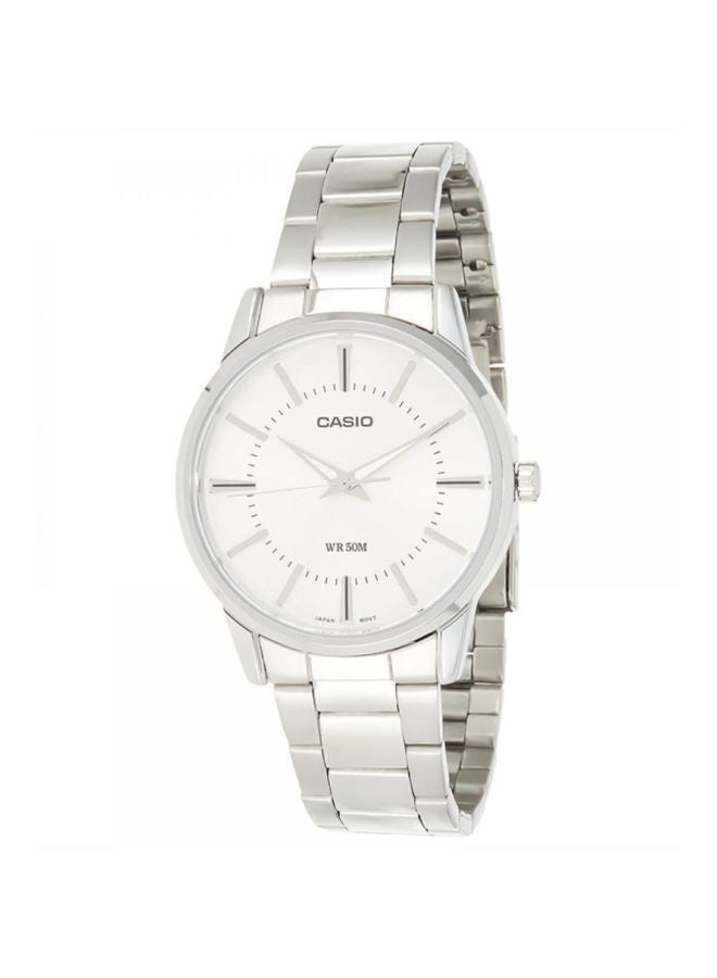 CASIO Men Enticer Water Resistant Analog Watch Mtp-1303D-7A - 47 mm - Silver - Image 1