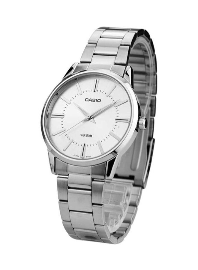CASIO Men Enticer Water Resistant Analog Watch Mtp-1303D-7A - 47 mm - Silver - Image 5