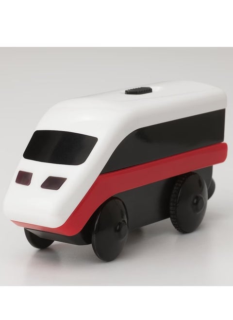 Battery-operated locomotive