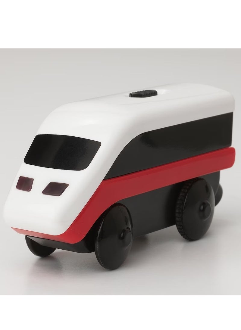 Battery-operated locomotive