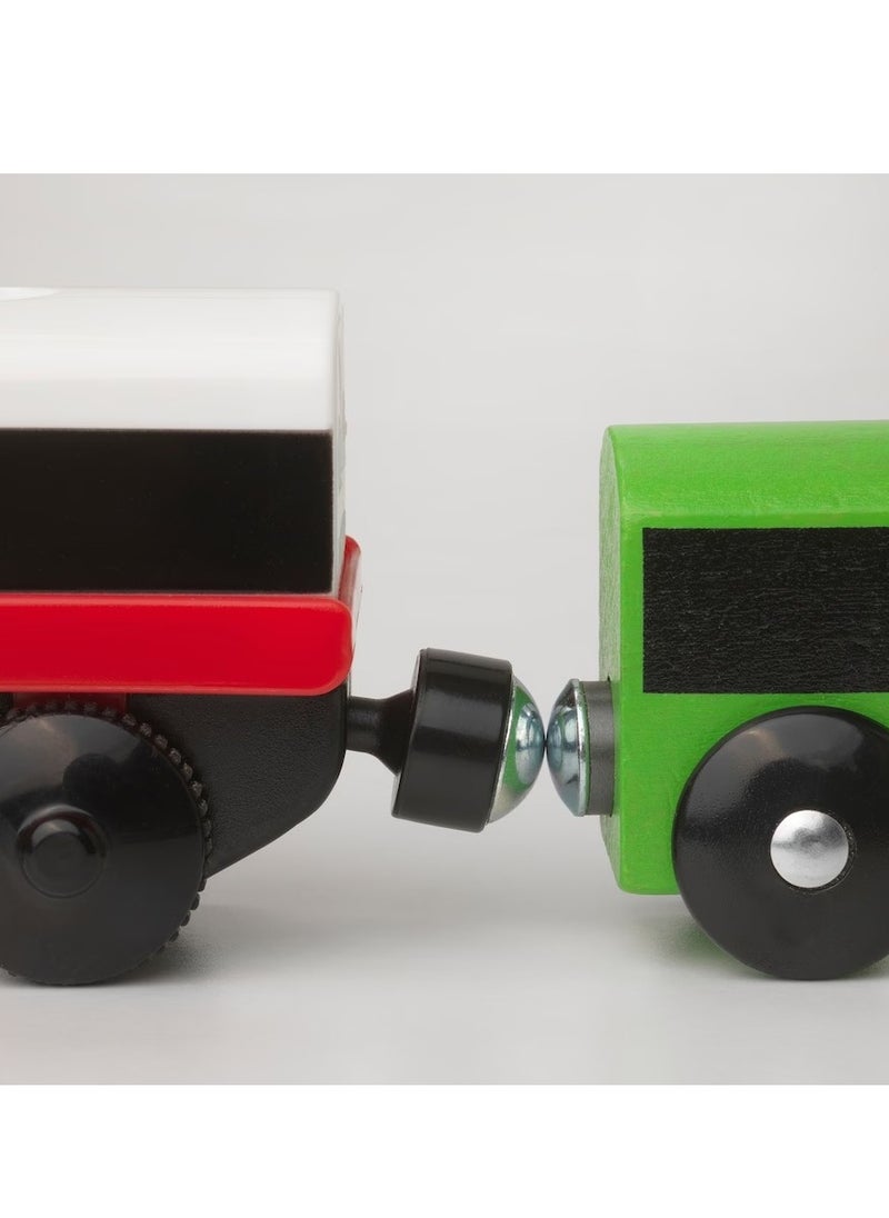 Battery-operated locomotive