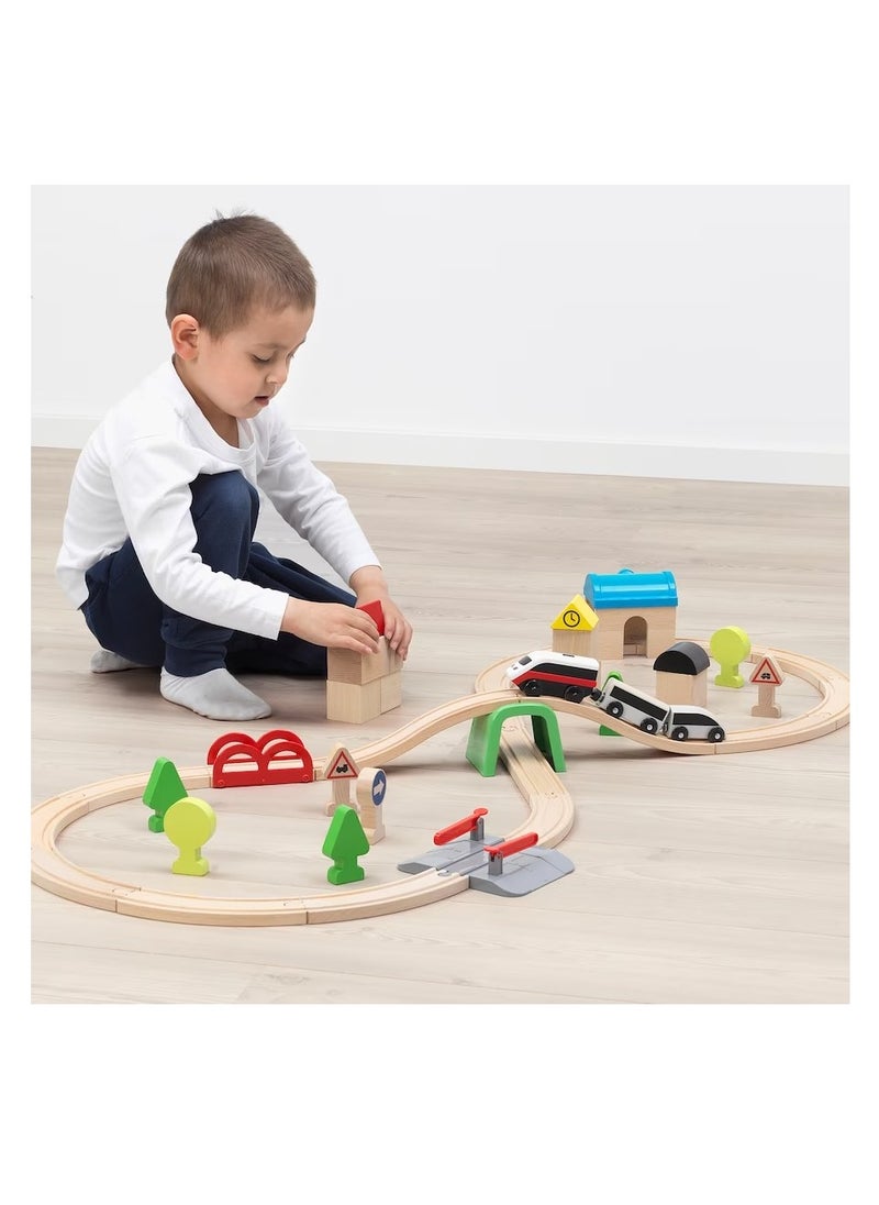 Battery-operated locomotive