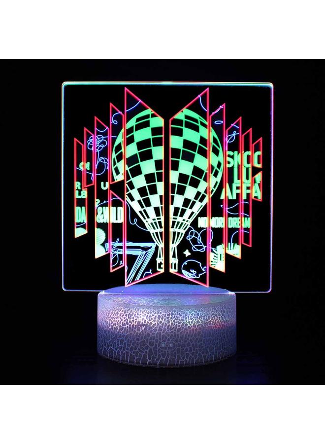 الأزرق جي دبليو سلسلة الموسيقى سطح المكتب الرياضي الجوي مصباح الغلاف الجوي قابس USB يعمل باللمس ضوء الليل الملون rgb مصباح الطاولة الصغير - Image 1