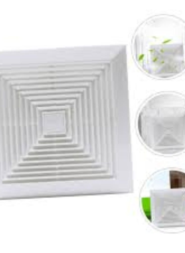 KNP KNP 6-inch PVC window-mounted exhaust fan is designed for efficient ventilation and air circulation in small indoor spaces.  - Image 2