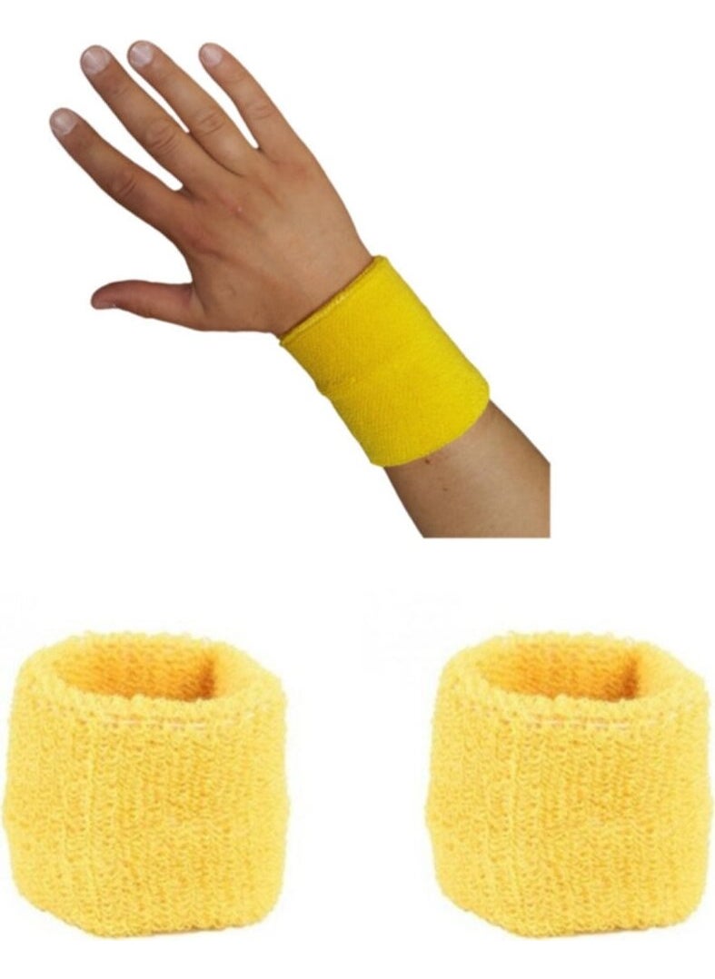 By Leon 1982 2 Pieces Towel Wristband Bracelet for Football Basketball Tennis 