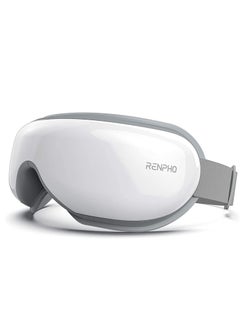 RENPHO Eye Massager With Heat, Air Compression Bluetooth Music Rechargeable For Relieve Eye Strain Dark Circles Eye Bags Dry Eye Improve Sleep  - Image 1