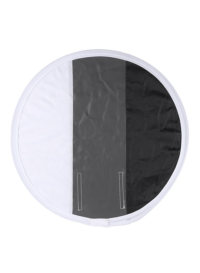 Aknur موزع فلاش متعدد الوظائف بصندوق الإضاءة المثبت على الكاميرا أبيض - Image 1