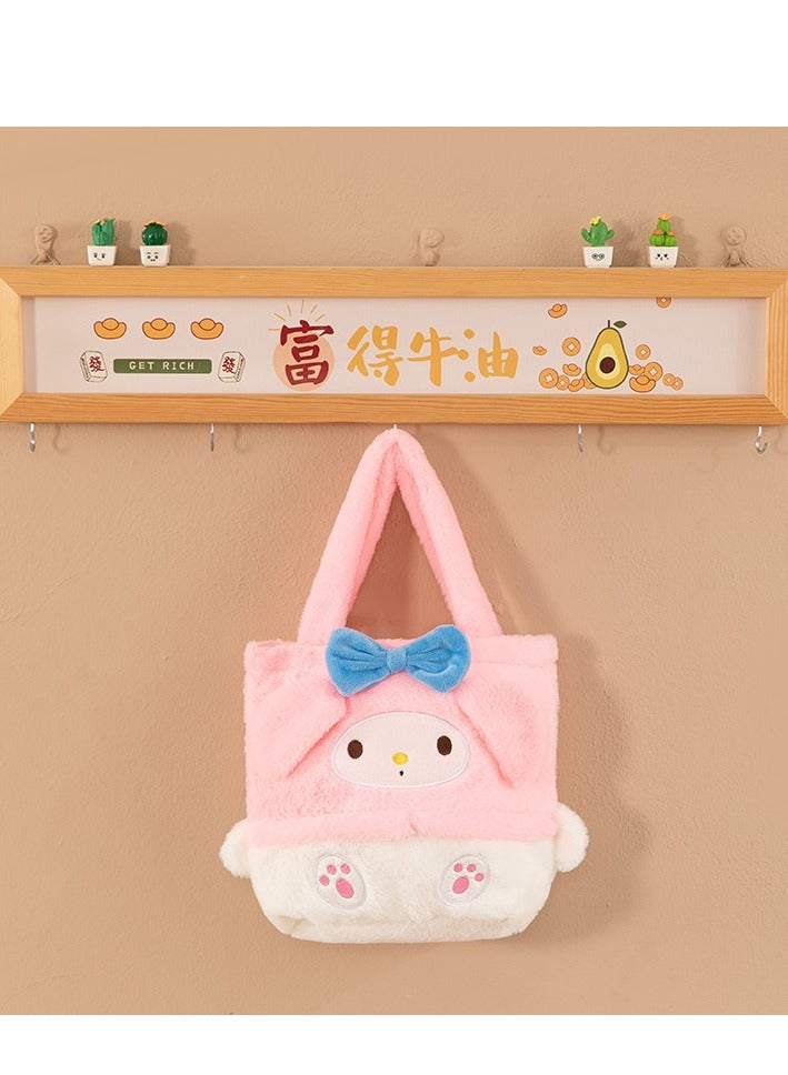 Sanrio Cute plush toy cartoon plush bag handbag  - Image 1