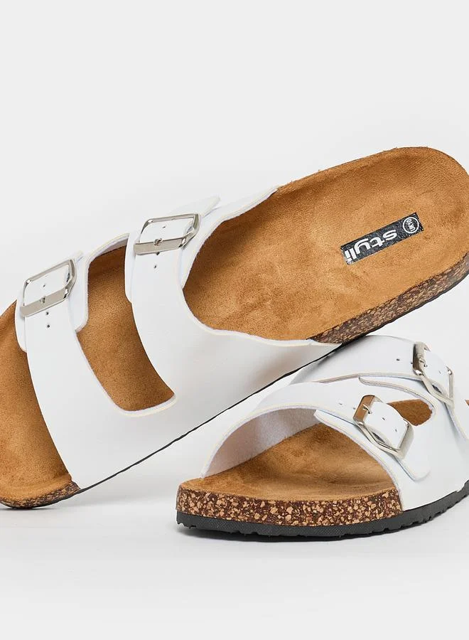Styli Platform Sole Double Band Sandals