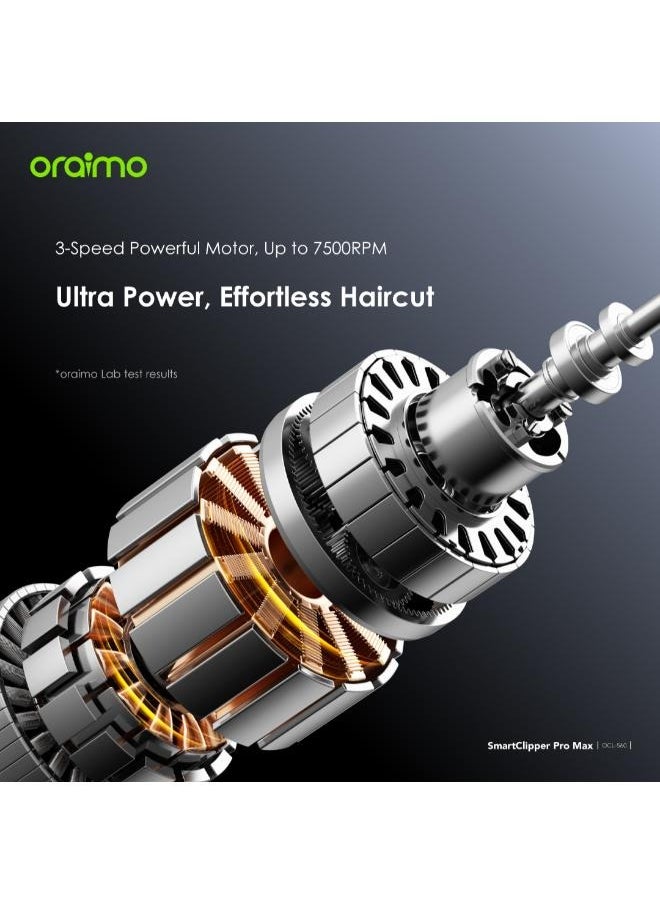 Oraimo - Oraimo SmartClipper Pro Max Professional Hair Clipper OCL-560 - Image 1