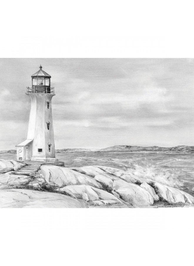 Royal & Langnickel Royal and Langnickel Sketching Made Easy Set, Lighthouse Point  - Image 1