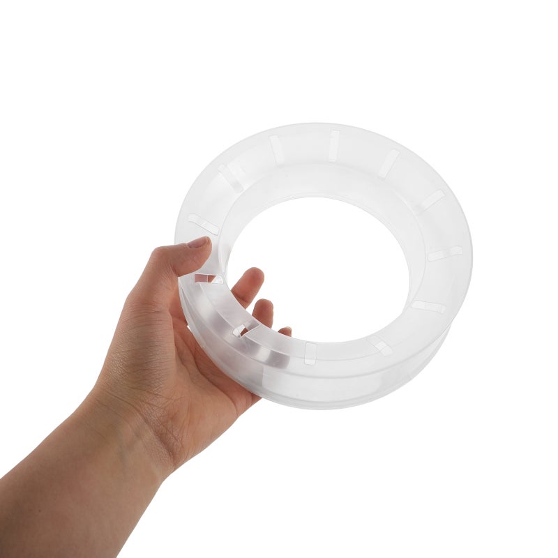4pcs Diaper Pail Refill : Essentials Round Refill Compatible With Diaper Bin For Trash Can Replacement In Nursery And Home Use White - Image 3